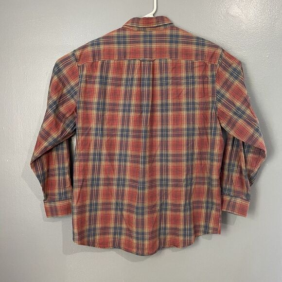 Pendleton Somerset‎ Flannel Shirt Mens XL Wool Cotton Blend Plaid Button Down - Picture 8 of 11